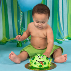Happy Birthday! Celebrating with a Cake Smash | Portraits in Elk River
