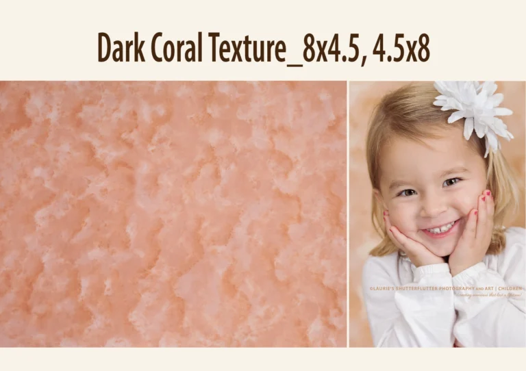 Peach mottled photography backdrop with a soft, cloudy texture.