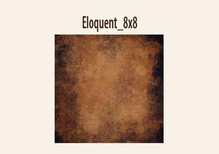 Vintage textured photography backdrop with brown floral patterns.
