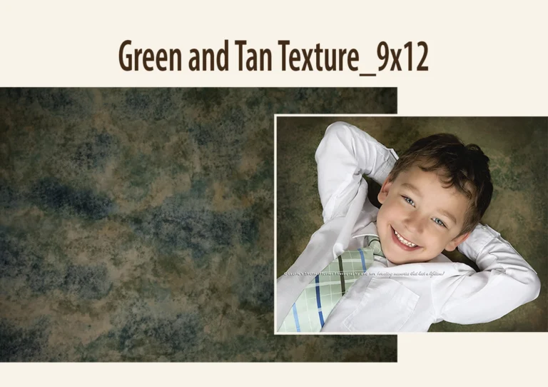 Textured photography backdrop with green and beige hues.
