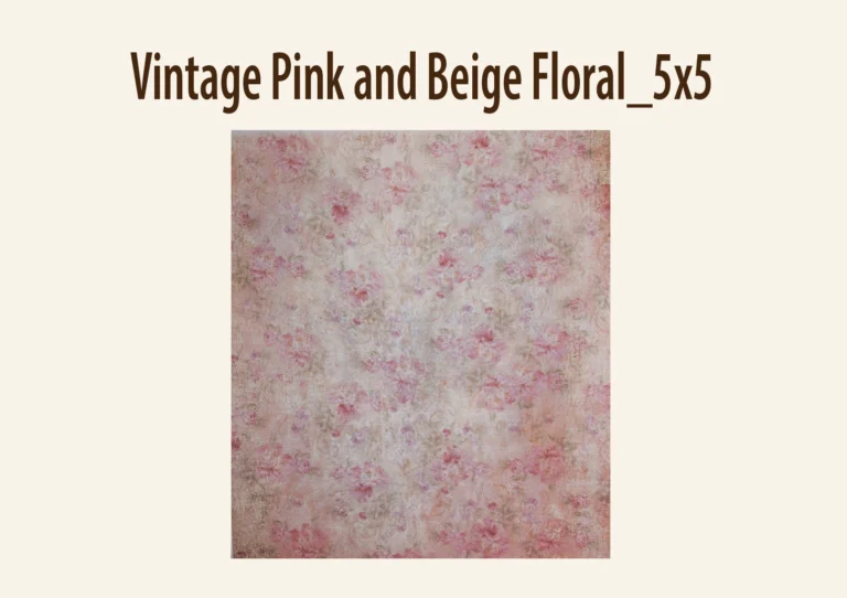 Floral photography backdrop with pink roses and a vintage, textured appearance.