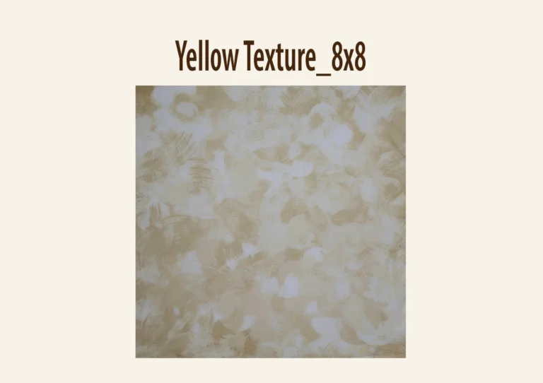 Abstract yellow and cream brushstroke pattern on a photography backdrop.